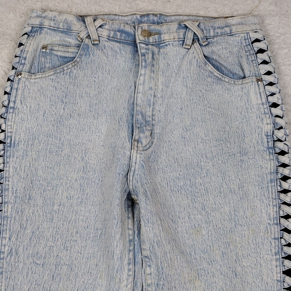 Wear Your Body Daily Jeans 80's Five Pocket High Rise Stonewash Tapered Leg Jean - Picture 3 of 15